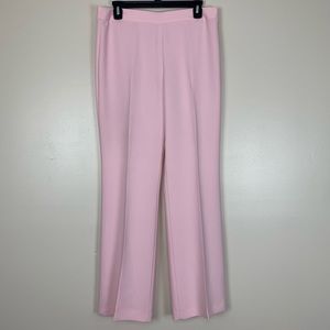 Zara Light Baby Pink Boot Cut Trouser Dress Pants
